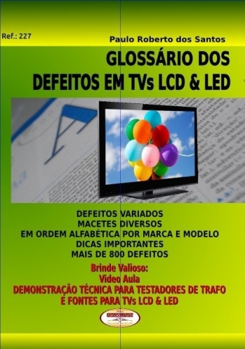 GLOSSÁRIO DOS TVS LCD E LED