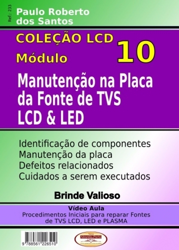 MANUTENÇÃO NA PLACA DE FONTE DE TVS LCD E LED